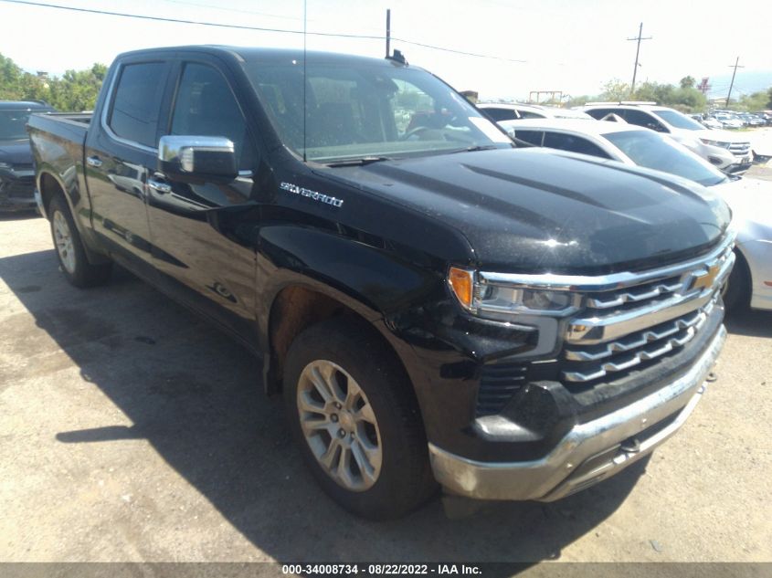 VIN 2GCPAEED7N1501029 Chevrolet Silverado 1500 LTZ 2022