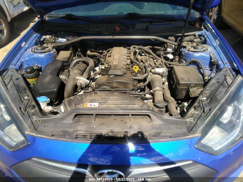 2013 HYUNDAI GENESIS COUPE 2.0T KMHHT6KD9DU095486