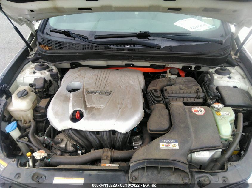 2014 HYUNDAI SONATA HYBRID KMHEC4A41EA114589
