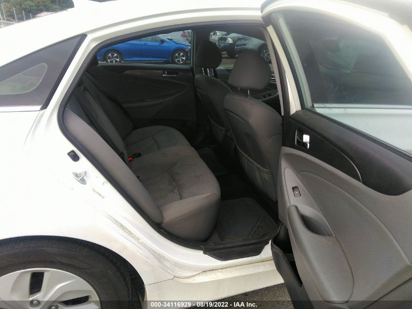 2014 HYUNDAI SONATA HYBRID KMHEC4A41EA114589