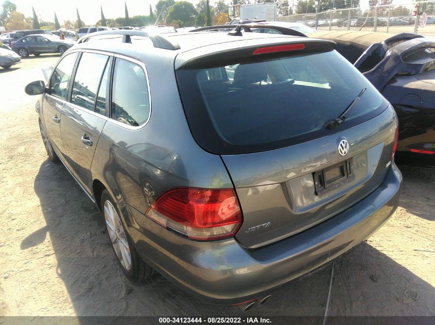 2014 VOLKSWAGEN JETTA SPORTWAGEN TDI W/SUNROOF 3VWPL7AJ9EM628498