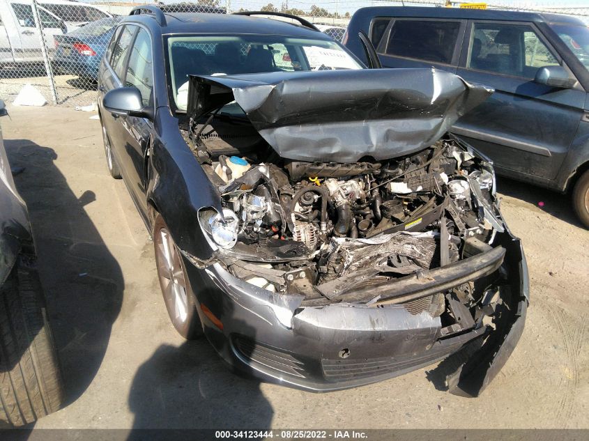 2014 VOLKSWAGEN JETTA SPORTWAGEN TDI W/SUNROOF 3VWPL7AJ9EM628498
