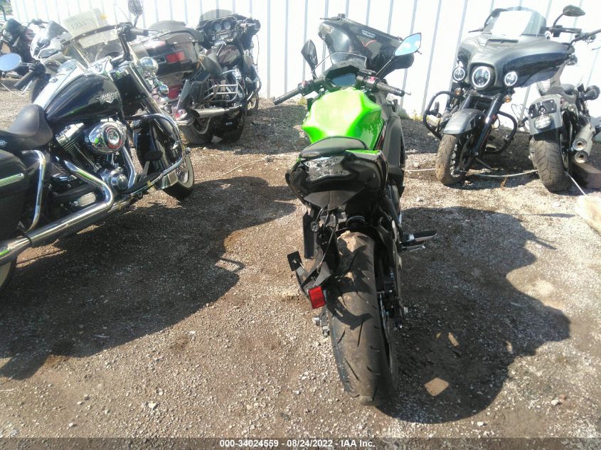 2022 KAWASAKI EX650 N ML5EXEN12NDA72394