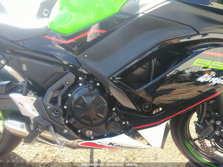 2022 KAWASAKI EX650 N ML5EXEN12NDA72394
