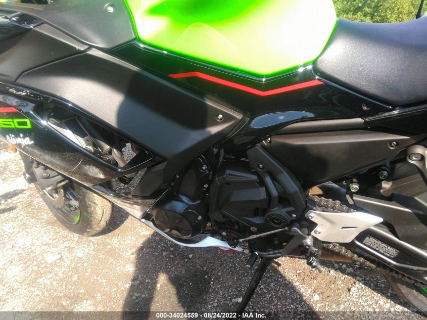 2022 KAWASAKI EX650 N ML5EXEN12NDA72394