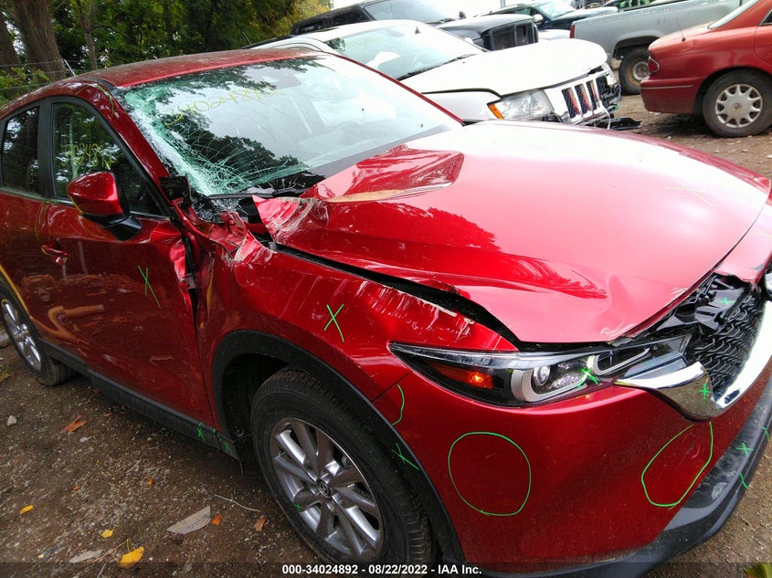 VIN JM3KFBBM3N1528577 2022 MAZDA CX-5 2.5 S SELECT PACKAGE