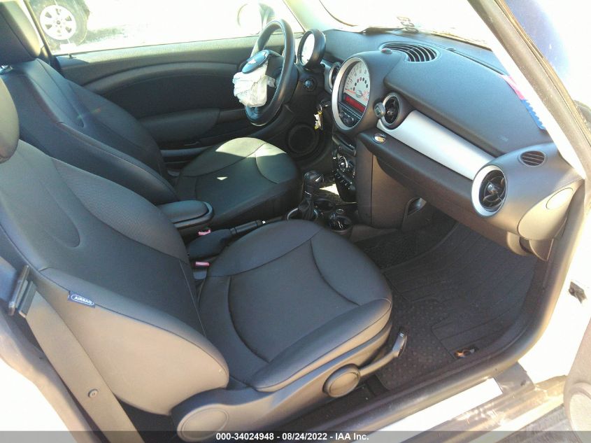 2013 MINI COOPER HARDTOP WMWSU3C51DT681938