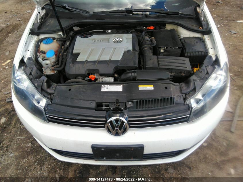 2013 VOLKSWAGEN JETTA SPORTWAGEN TDI W/SUNROOF 3VWPL7AJ5DM689474