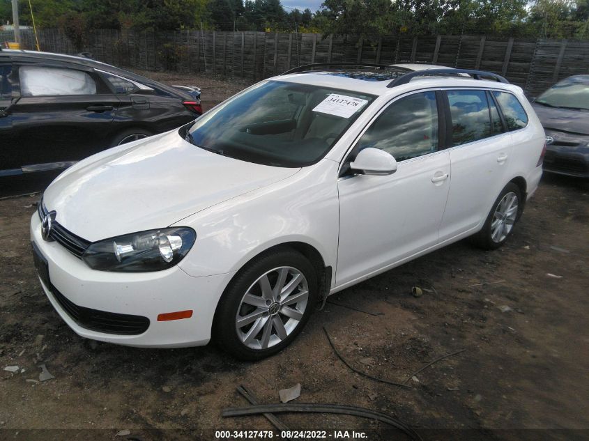 2013 VOLKSWAGEN JETTA SPORTWAGEN TDI W/SUNROOF 3VWPL7AJ5DM689474
