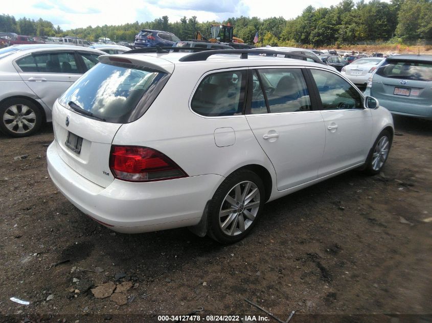 2013 VOLKSWAGEN JETTA SPORTWAGEN TDI W/SUNROOF 3VWPL7AJ5DM689474