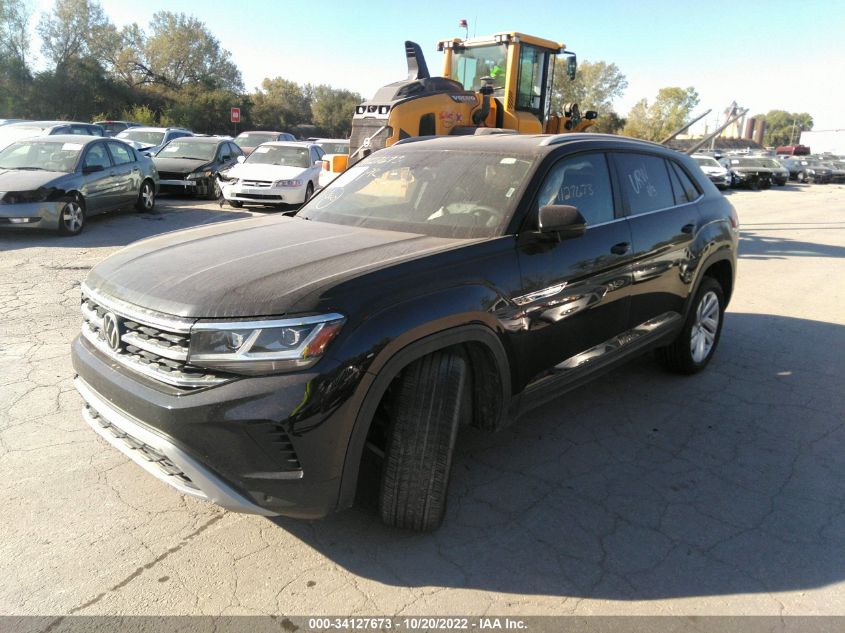 2021 VOLKSWAGEN ATLAS CROSS SPORT 2.0T SE W/TECHNOLOGY - 1V2WC2CA0MC229962