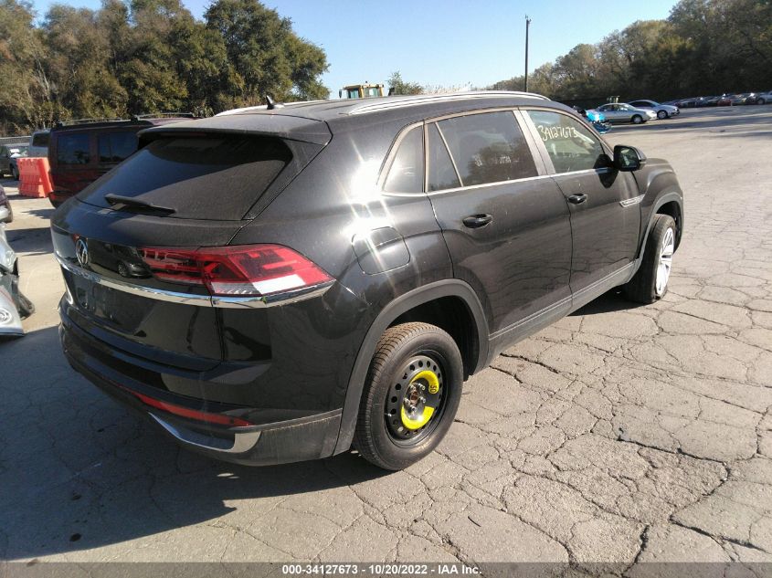 2021 VOLKSWAGEN ATLAS CROSS SPORT 2.0T SE W/TECHNOLOGY - 1V2WC2CA0MC229962