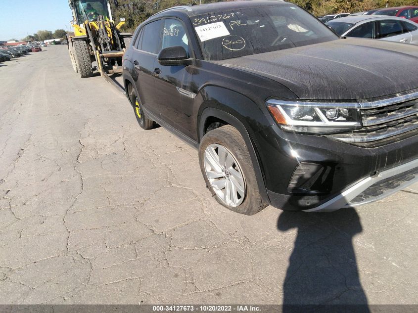 2021 VOLKSWAGEN ATLAS CROSS SPORT 2.0T SE W/TECHNOLOGY - 1V2WC2CA0MC229962