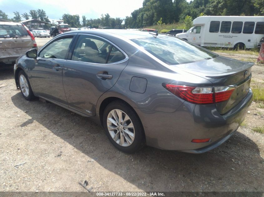 2014 LEXUS ES 300H HYBRID JTHBW1GGXE2073032