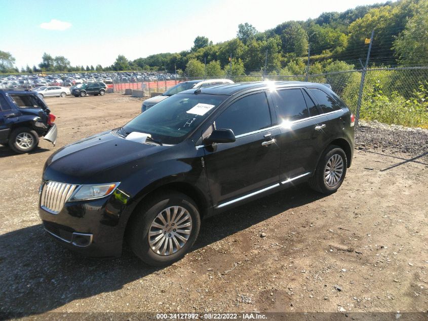 2013 LINCOLN MKX 2LMDJ6JK5DBL09906