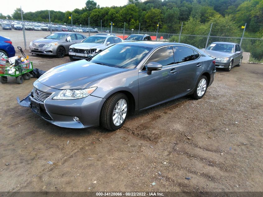 2014 LEXUS ES 300H HYBRID JTHBW1GG9E2061213