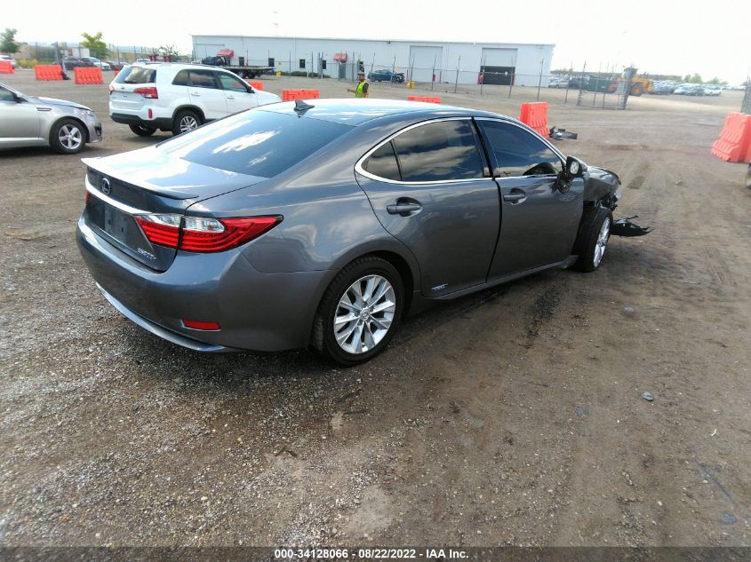 2014 LEXUS ES 300H HYBRID JTHBW1GG9E2061213
