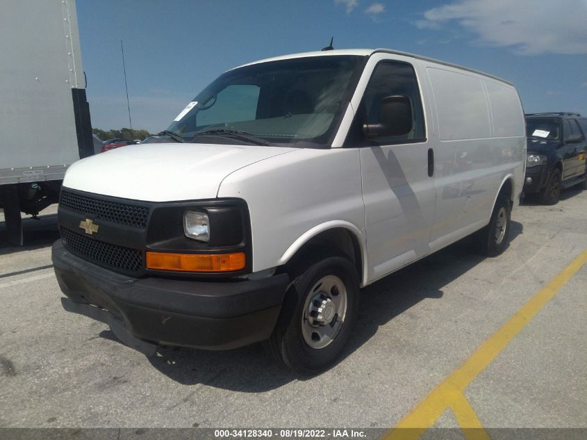 2015 CHEVROLET EXPRESS CARGO VAN 1GCWGFCF9F1108306