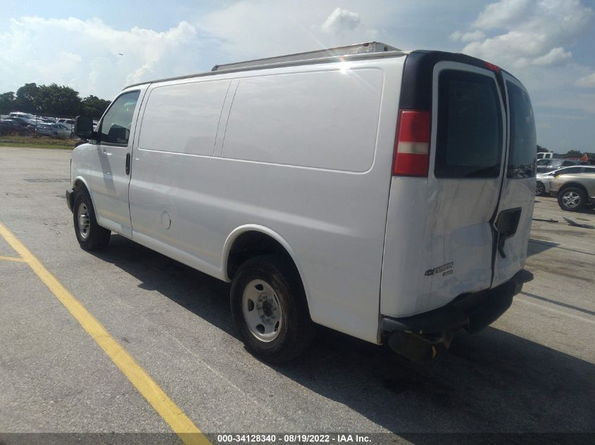 2015 CHEVROLET EXPRESS CARGO VAN 1GCWGFCF9F1108306