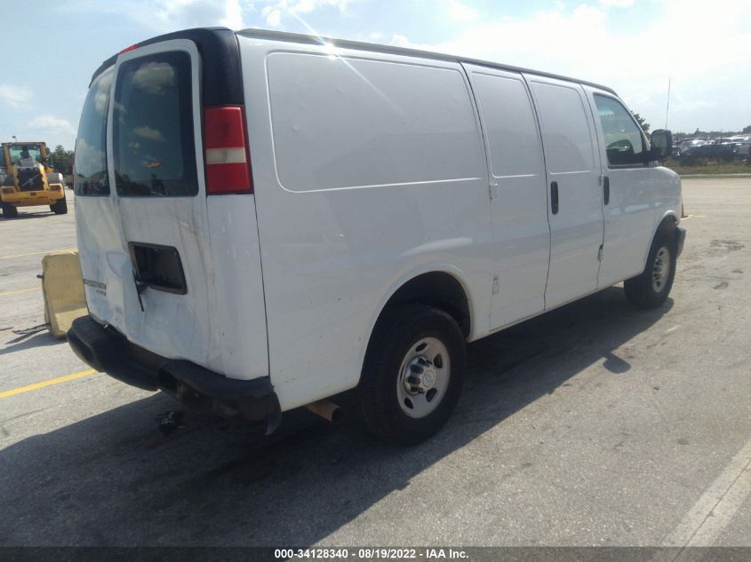 2015 CHEVROLET EXPRESS CARGO VAN 1GCWGFCF9F1108306
