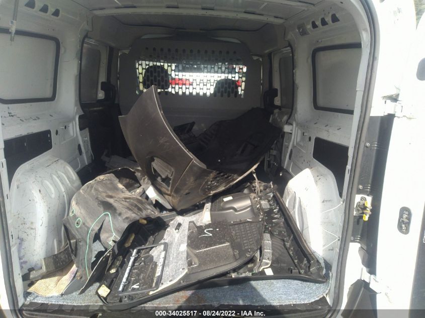 2015 RAM PROMASTER CITY CARGO VAN TRADESMAN ZFBERFAT3F6976810