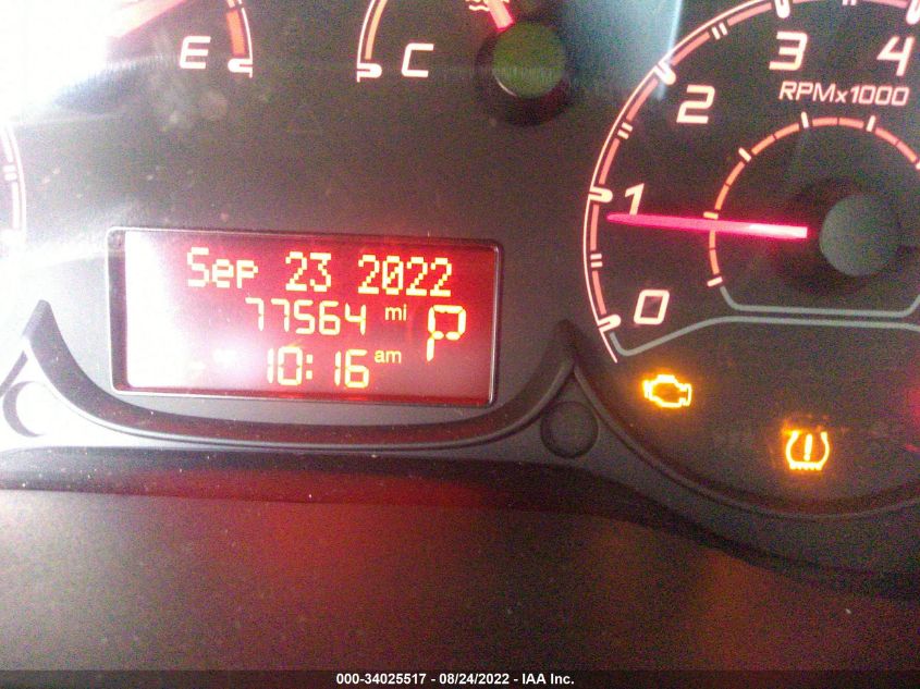 2015 RAM PROMASTER CITY CARGO VAN TRADESMAN ZFBERFAT3F6976810