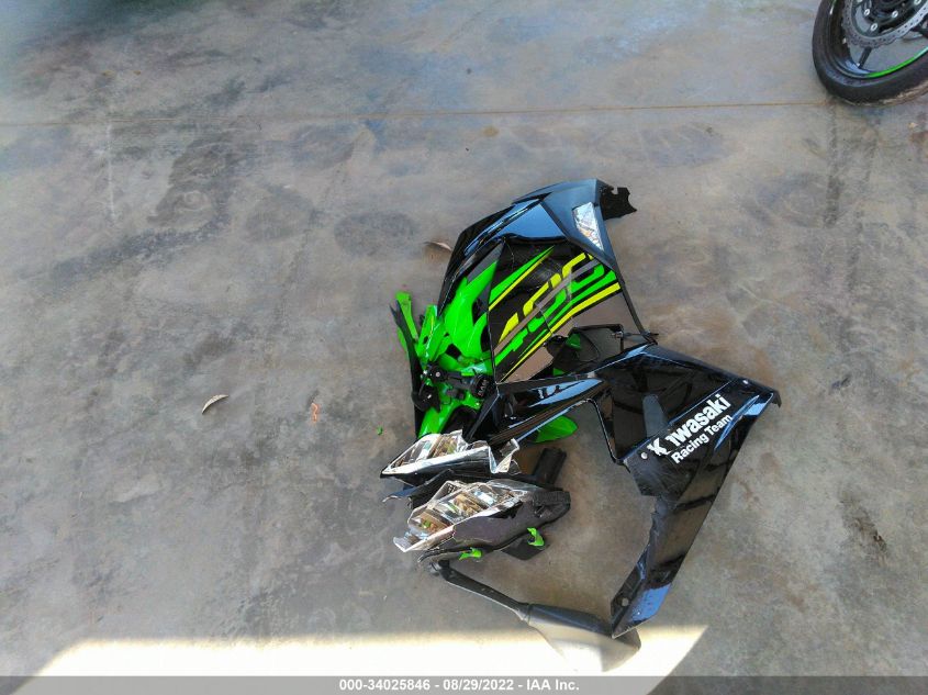2018 KAWASAKI EX400 JKAEXKG11JDA13021