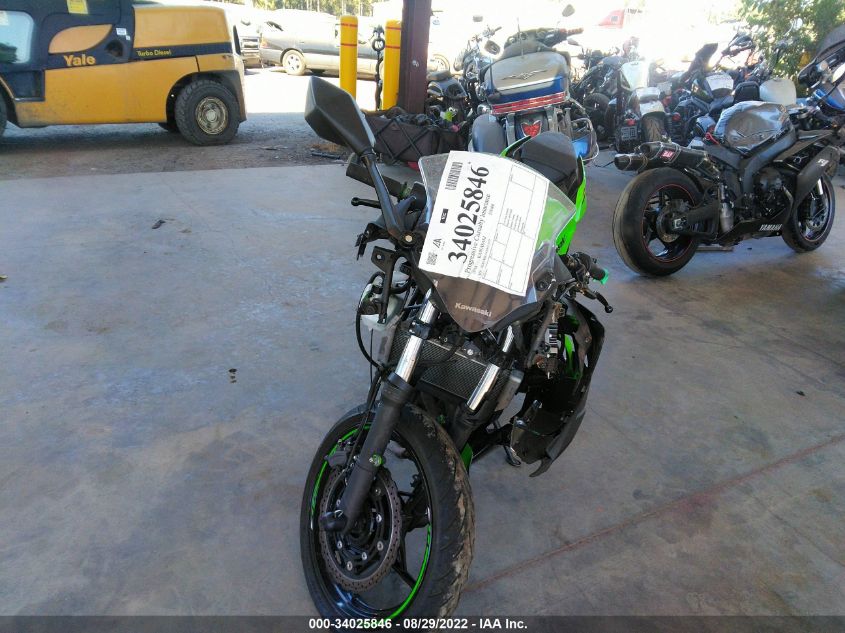 2018 KAWASAKI EX400 JKAEXKG11JDA13021