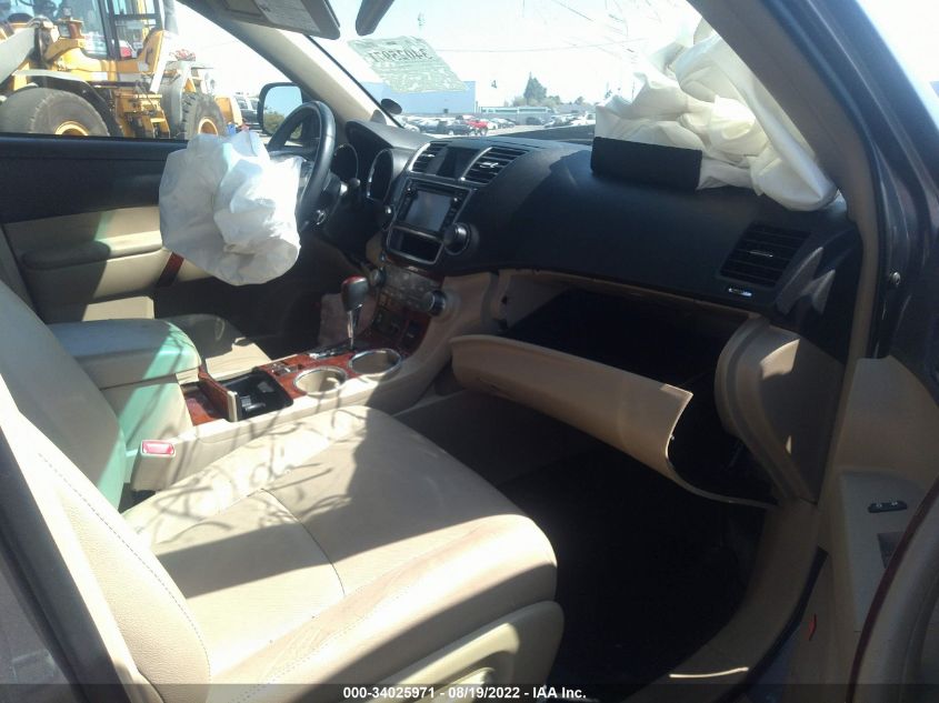 2013 TOYOTA HIGHLANDER HYBRID LIMITED - JTEDC3EH9D2012887