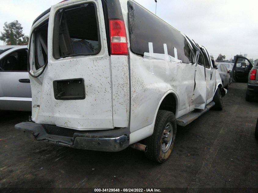 2015 CHEVROLET EXPRESS PASSENGER LT 1GBZG1FF4F1278847