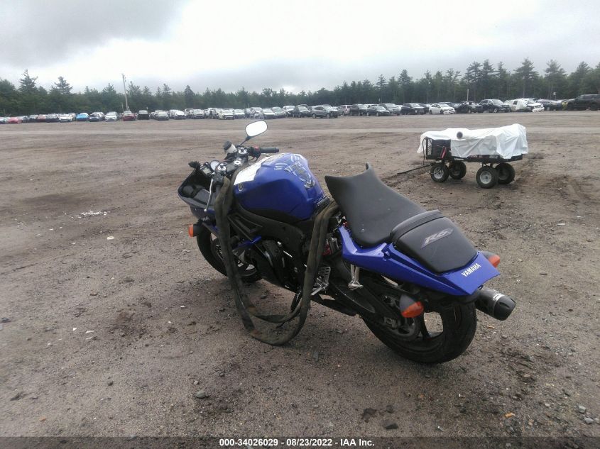 2008 YAMAHA YZFR6 S JYARJ06E88A038990