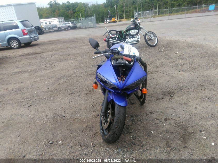 2008 YAMAHA YZFR6 S JYARJ06E88A038990