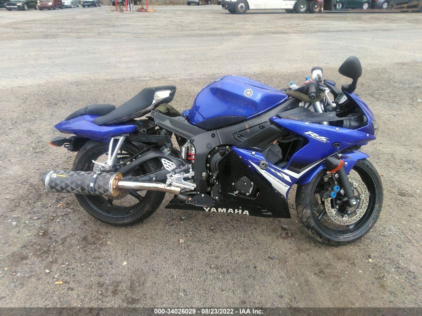 2008 YAMAHA YZFR6 S JYARJ06E88A038990