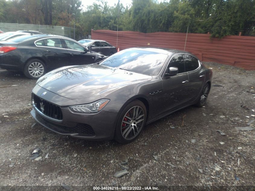 2014 MASERATI GHIBLI S Q4 ZAM57RTA8E1091638