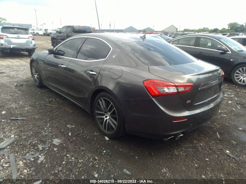 2014 MASERATI GHIBLI S Q4 ZAM57RTA8E1091638