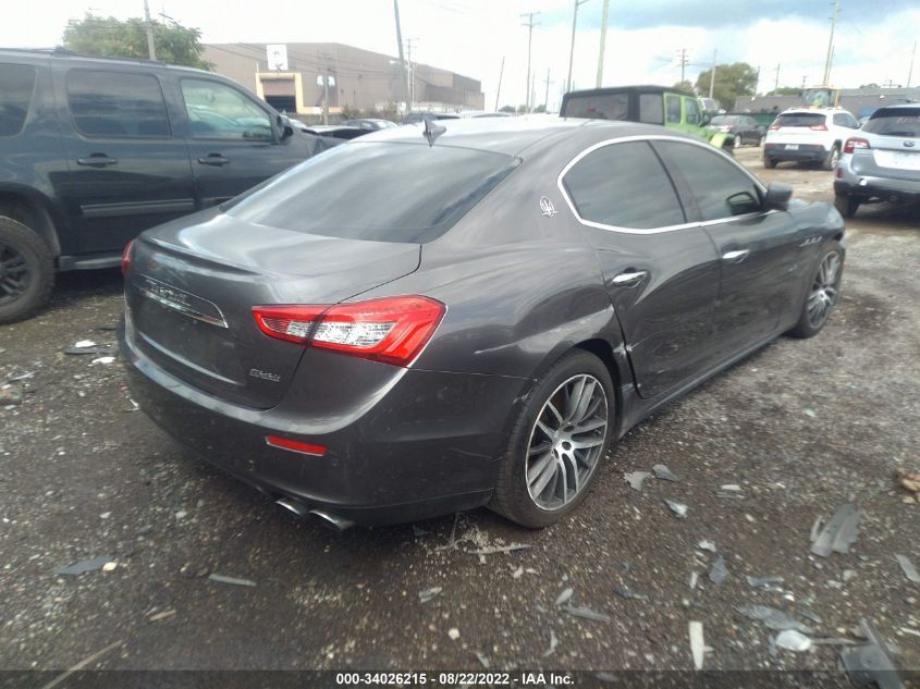 2014 MASERATI GHIBLI S Q4 ZAM57RTA8E1091638