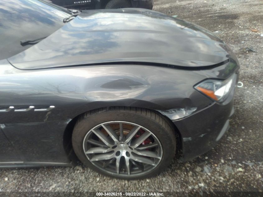 2014 MASERATI GHIBLI S Q4 ZAM57RTA8E1091638