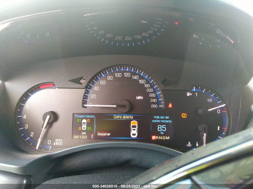 2015 CADILLAC ATS SEDAN 1G6AG5RX5F0117761