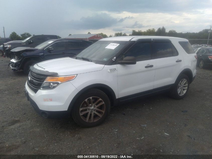 2014 FORD UTILITY POLICE 1FM5K8AR3EGB59343