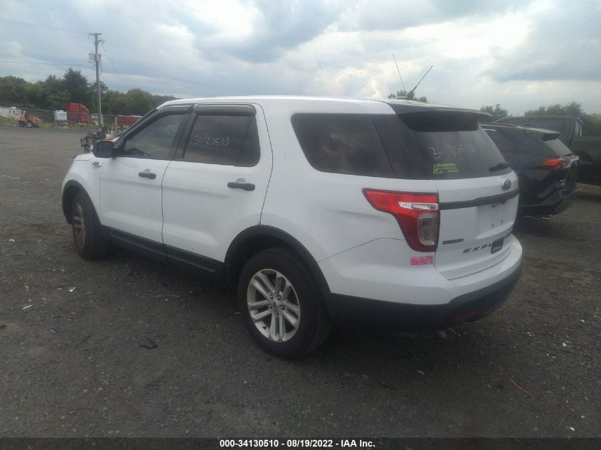 2014 FORD UTILITY POLICE 1FM5K8AR3EGB59343
