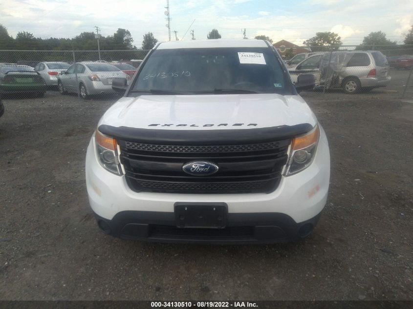 2014 FORD UTILITY POLICE 1FM5K8AR3EGB59343