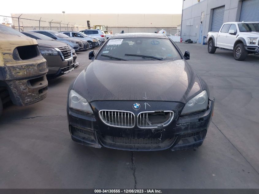 2014 BMW 650I GRAN COUPE WBA6B2C51ED128803