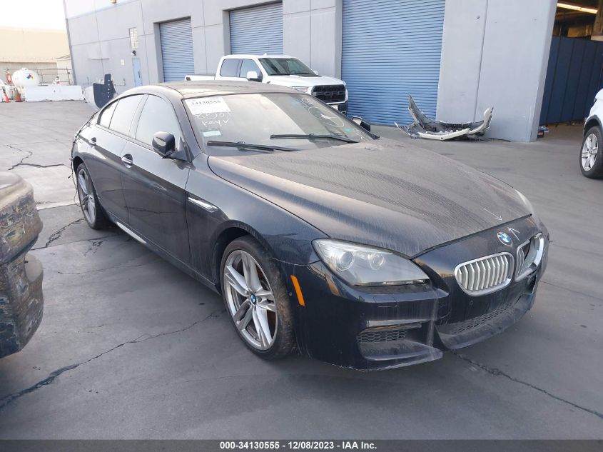 2014 BMW 650I GRAN COUPE WBA6B2C51ED128803