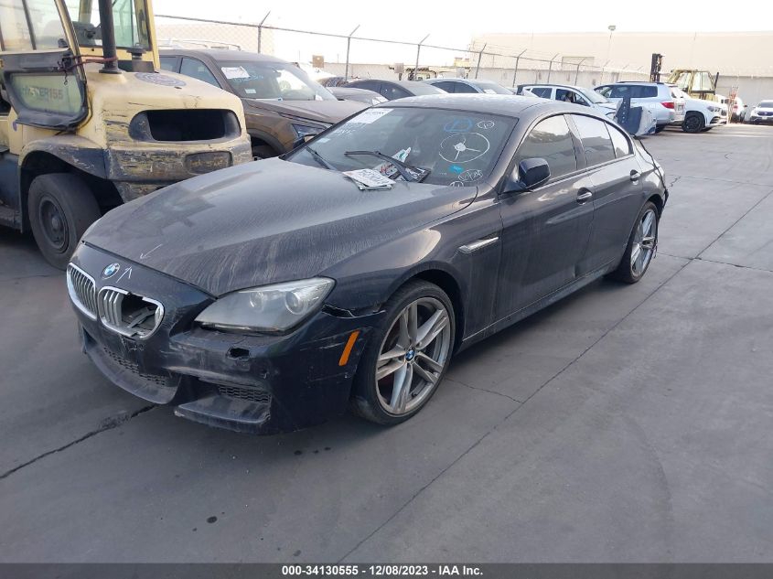 2014 BMW 650I GRAN COUPE WBA6B2C51ED128803