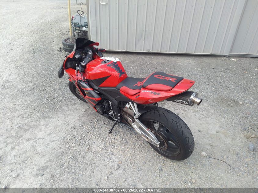 2006 HONDA CBR600 RR JH2PC37066M301202
