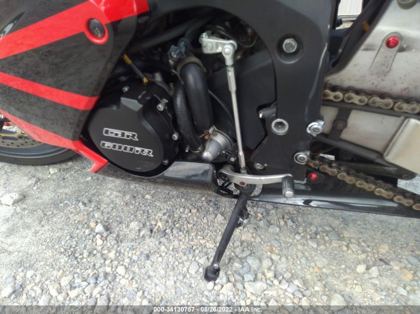 2006 HONDA CBR600 RR JH2PC37066M301202