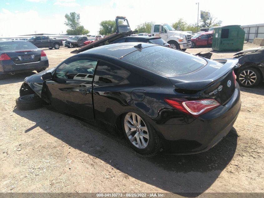 2016 HYUNDAI GENESIS COUPE 3.8L BASE KMHHT6KJ7GU136272