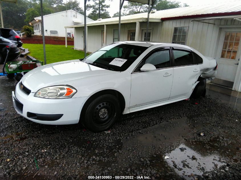 2014 CHEVROLET IMPALA LIMITED POLICE POLICE 2G1WD5E3XE1132248