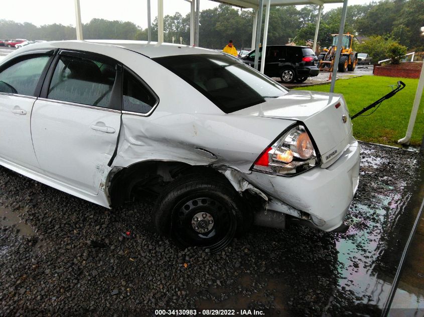 2014 CHEVROLET IMPALA LIMITED POLICE POLICE 2G1WD5E3XE1132248