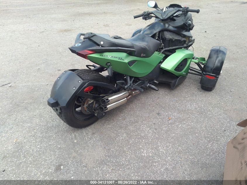 2012 CAN-AM SPYDER ROADSTER RS-S 2BXJANA10CV000362